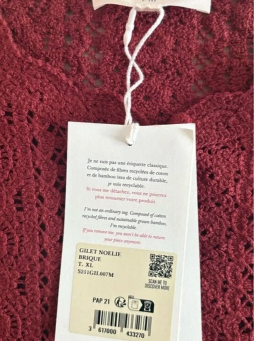 Sezane Noelia Cardigan - Picture 3 of 4